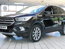 Black Used 2019 Ford Kuga Titanium SUV | £10,290