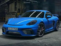 Blue Used 2022 Porsche Cayman GT4 Coupe | £82,900