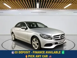 Silver Used 2016 Mercedes C220 SE Sedan | £10,599 (Super price)
