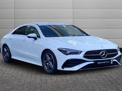 White Used 2024 Mercedes CLA220 Executive Sedan | £30,250 (Fair price)