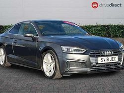 Grey Used 2018 Audi A5 S-Line Coupe | £15,495 (Good price)