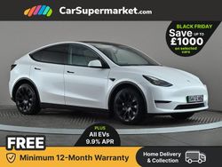 White Used 2022 Tesla Model Y Long Range AWD SUV | £25,697 (Fair price)
