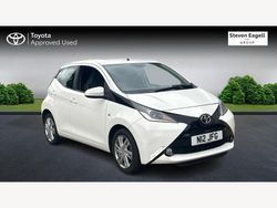White Used 2015 Toyota Aygo x-press Hatchback | £6,515 (A bit pricey)