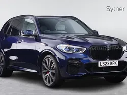 Blue Used 2023 BMW X5 M Sport SUV | £53,000 (Expensive)