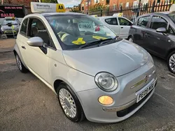 Silver Used 2009 Fiat 500 Lounge Hatchback | £3,495 (Good price)