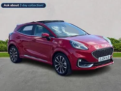 Red Used 2024 Ford Puma ST-Line Hatchback | £21,790 (Expensive)