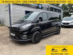 Agate black (metallic paint) Used 2021 Ford Transit Custom Limited | £18,990 (Fair price)