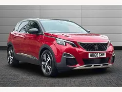 Ultimate red Used 2019 Peugeot 3008 GT-line SUV | £15,995 (Fair price)
