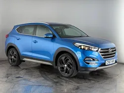 Blue Used 2018 Hyundai Tucson Edition SUV | £10,400 (Fair price)