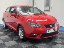 Red Used 2017 Seat Ibiza SE Technology Hatchback | £4,395 (Fair price)