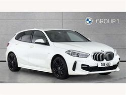 White Used 2021 BMW 118 M Sport Hatchback | £19,990 (Fair price)