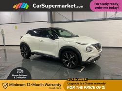 White Used 2020 Nissan Juke Tekna+ SUV | £14,997 (Fair price)