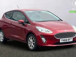 Red Used 2019 Ford Fiesta Zetec Hatchback | £8,599 (Good price)