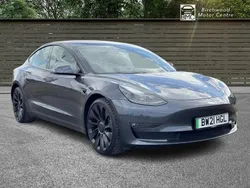 Grey Used 2021 Tesla Model 3 Performance Sedan | £21,400 (Fair price)