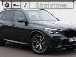 Grey Used 2022 BMW X5 M Sport SUV | £42,996 (Fair price)