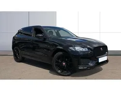Black Used 2020 Jaguar F-Pace Chequered Flag SUV | £22,627 (Fair price)