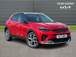 Red Used 2021 Kia Stonic 4 SUV | £13,499 (Fair price)