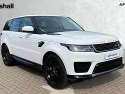 Solid fuji white Used 2022 Land Rover Range Rover Sport HSE SUV | £33,009