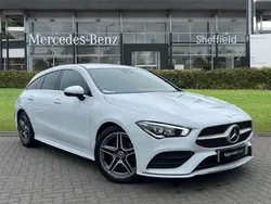 White Used 2021 Mercedes CLA180 AMG line Sedan | £19,785 (Super price)