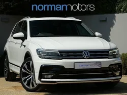 White Used 2019 VW Tiguan R-line SUV | £24,495 (Fair price)