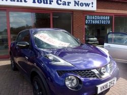 Blue Used 2016 Nissan Juke N-Connecta SUV | £3,495 (Good price)
