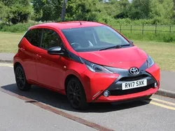 Red Used 2017 Toyota Aygo x-style Hatchback | £7,250 (Fair price)