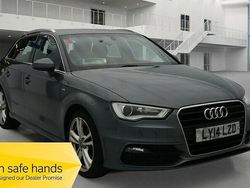 Grey Used 2014 Audi A3 Sportback S-Line Hatchback | £6,495 (A bit pricey)