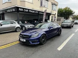 Blue Used 2011 Mercedes CLS63 AMG Coupe | £24,995