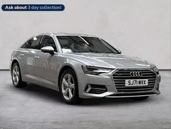 Silver Used 2021 Audi A6 Sport Sedan | £26,098 (A bit pricey)
