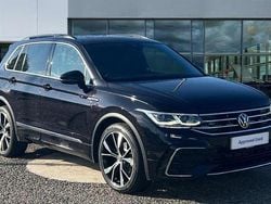 Black Used 2021 VW Tiguan R-line SUV | £22,798 (Fair price)