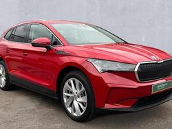 Red Used 2025 Skoda Enyaq iV SUV | £30,478 (A bit pricey)