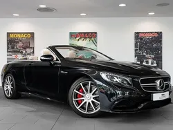 Obsidian black metallic Used 2016 Mercedes S63 AMG AMG Cabriolet | £61,995