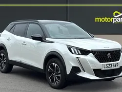 Polar white gloss Used 2023 Peugeot 2008 GTi SUV | £18,000 (Good price)