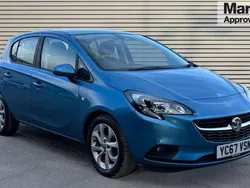 Blue Used 2017 Vauxhall Corsa Hatchback | £8,024 (Fair price)