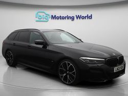 Black Used 2021 BMW 520 M Sport Estate | £23,200 (Good price)