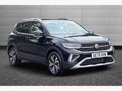 Black Used 2025 VW T-Cross Style SUV | £25,240 (Expensive)
