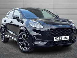 Black Used 2022 Ford Puma ST-Line X Hatchback | £19,550 (Fair price)