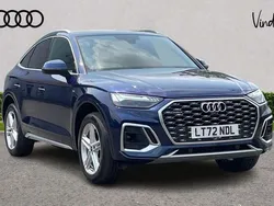 Blue Used 2022 Audi Q5 Sportback S-Line SUV | £33,700 (Fair price)