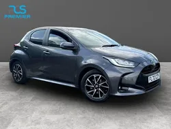 Grey Used 2022 Toyota Yaris Hybrid Design Hatchback | £13,195 (Good price)