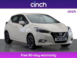 White Used 2022 Nissan Micra Acenta Hatchback | £10,999 (Fair price)
