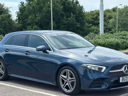 Blue Used 2021 Mercedes A200 AMG line Hatchback | £13,850 (Fair price)