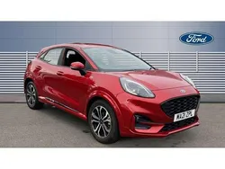 Red Used 2021 Ford Puma ST-Line Coupe | £14,992 (Good price)