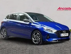 Blue Used 2021 Hyundai i20 Ultimate Hatchback | £15,495 (Fair price)