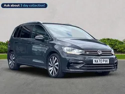 Grey Used 2020 VW Touran R-line MPV | £20,899 (Fair price)