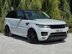 White Used 2016 Land Rover Range Rover Sport HSE Dynamic SUV | £13,999 (Super price)