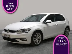 White Used 2018 VW Golf VII GT Hatchback | £12,414 (Fair price)