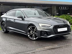 Grey Used 2022 Audi A5 Black Edition Hatchback | £29,990 (Expensive)