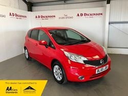 Red Used 2015 Nissan Note Acenta MPV | £5,875 (A bit pricey)