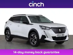 White Used 2022 Peugeot 2008 Allure Premium SUV | £14,649 (Good price)