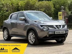 Grey Used 2016 Nissan Juke N-Connecta SUV | £4,690 (Fair price)